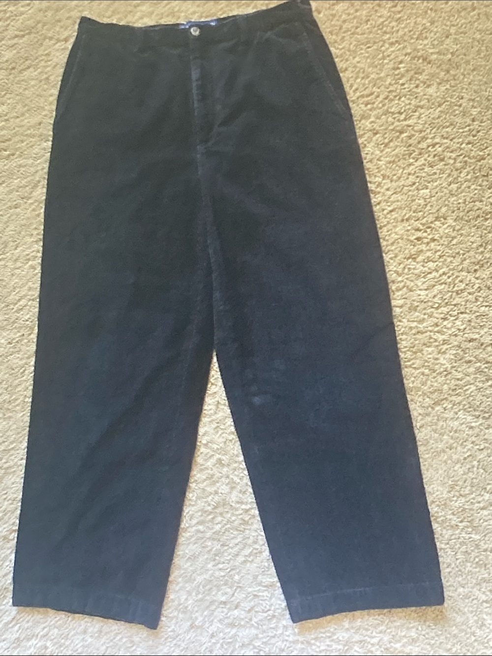 Ralph Lauren Men's Navy Corduroy Trousers